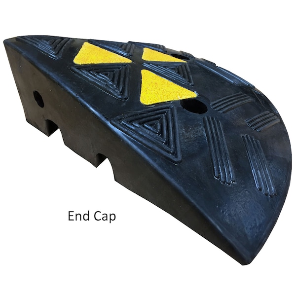 Electriduct Electriduct Reflective Rubber Curb Ramps - CR-RPS-REFCURB-15T-4-EC