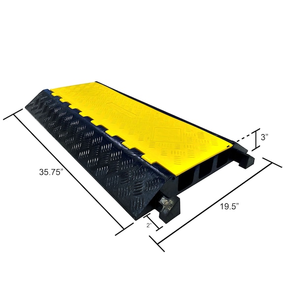 Electriduct Electriduct CR600/900 Heavy Duty Rubber Cable Protectors - CP-RPS-CR600