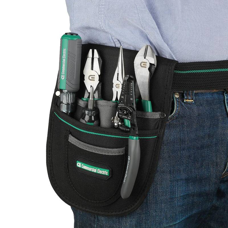 Juego de herramientas para electricistas comerciales de Electric Electrician (7 piezas) con estuche - CE180608