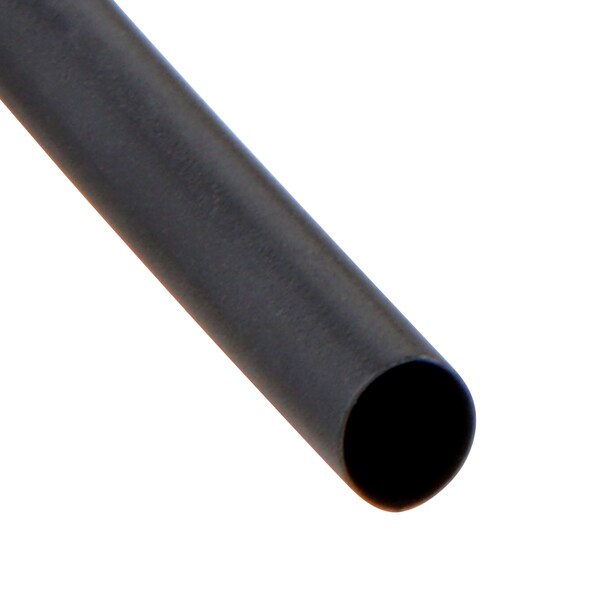 3M Shrink Tubing, 0.187in ID, Black, 250ft, PK3 - FP-301-3/16-Black-250'