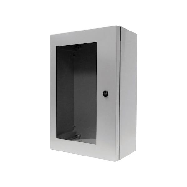 Vynckier Fiberglass Reinforced Polyester Electrical Enclosures, 32.87 in H, 11.81 in D, 25 in W, NEMA 4X - ANB3325