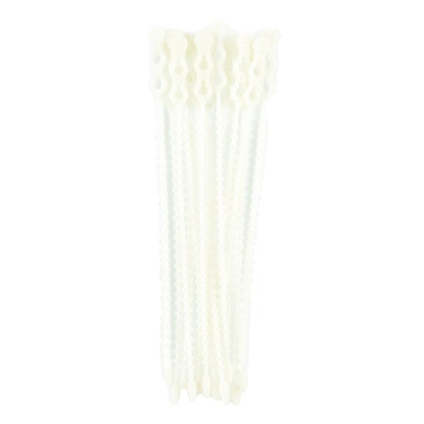 South Main Hardware 8-in  Double Loop Beaded 50-lb, Natural, 15 Speciality Tie - 222072