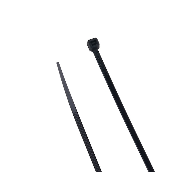 South Main Hardware 14-in 40-lb, Black, 500 Nylon Tie - 200108