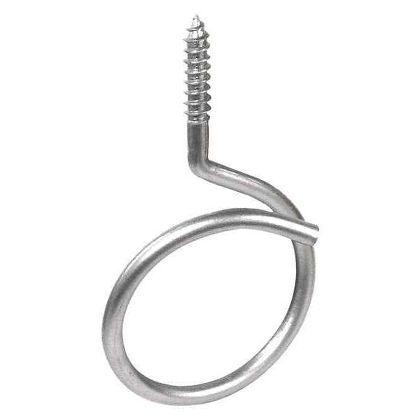 Panduit Bridle Ring, 2", Wood Screw, PK100 - BR-2.0-14WS