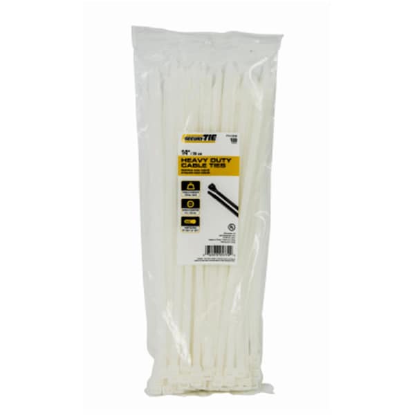Gardner Bender 14 in. Natural Heavy Duty Cable Tie, 100PK - 220983