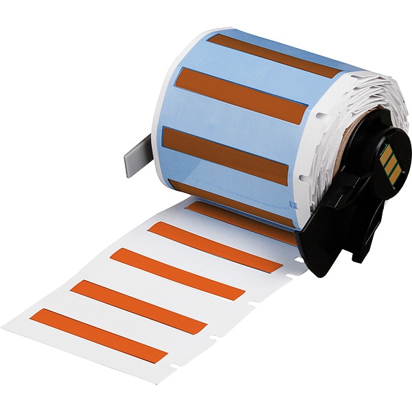 Brady Sleeve, Polyolefin, Orange, 1 3/4" W - M6-125-175-342-OR