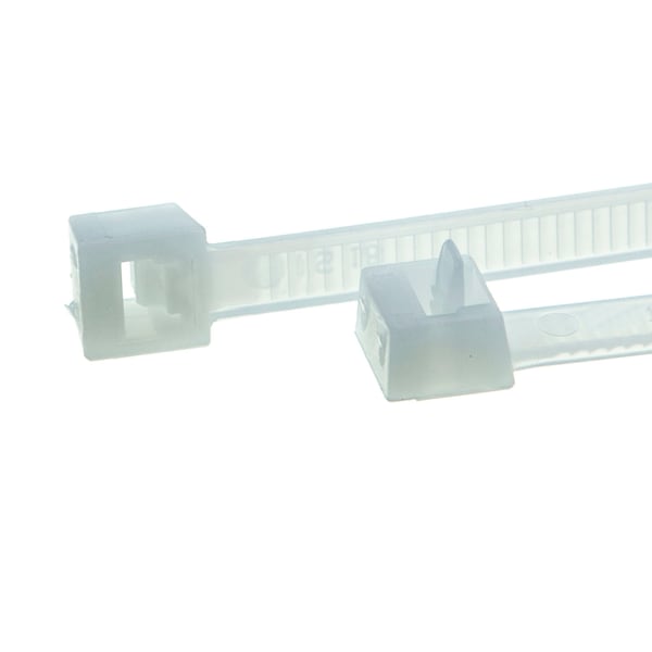 Us Cable Ties Cable Tie, 8 in., Releasable, Natural Nylon, 50PK - RSD8N50