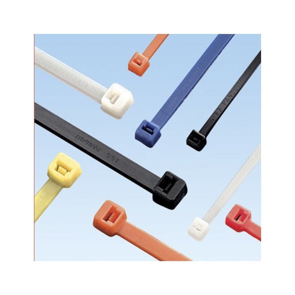 Panduit 3-29/32" L, 3/32" W, Purple Plastic Cable Tie, Package quantity: 1000 - PLT1M-M7