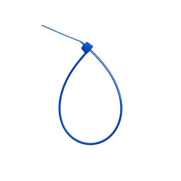 South Main Hardware 8-in   75-lb, Blue, 100 Standard Nylon Tie - 220145