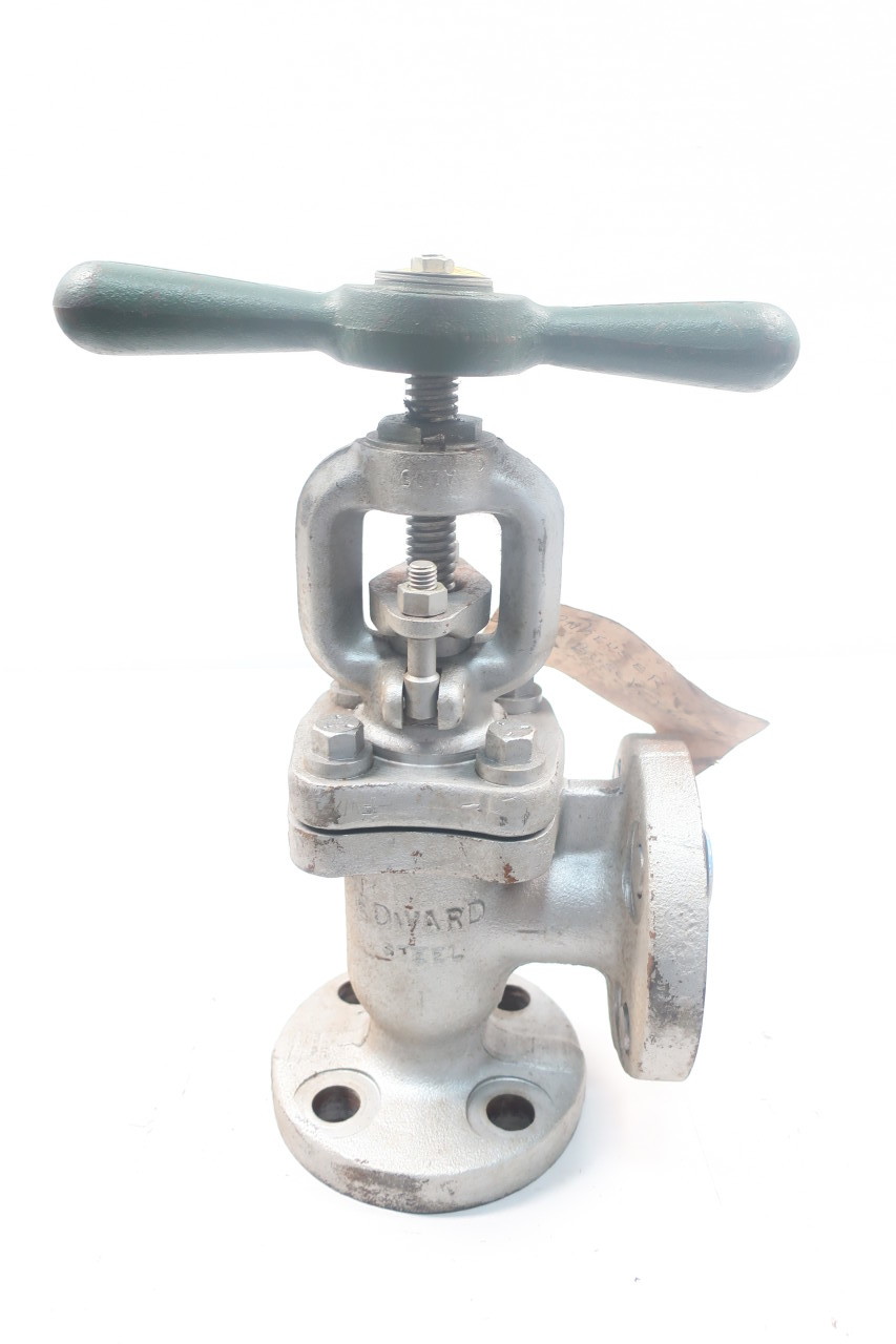 ROCKWELL-EDWARD 1443 MANUAL STEEL FLANGED 1-1/2IN GLOBE VALVE