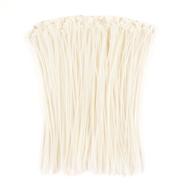 South Main Hardware 14-in 40-lb, Natural, 500 Nylon Tie - 200110