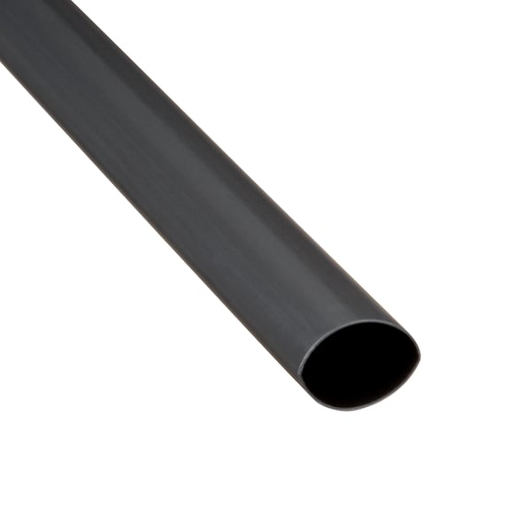 3M Shrink Tubing, 1.0in ID, Black, 4ft, PK24 - EPS300-1-48"-BLACK-24 PCS