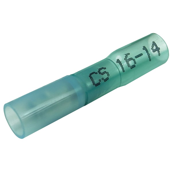 Seachoice Insulated Heat Shrink Bullet Terminals, Female, Blue, 25 Pack - 61761