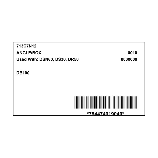 Meltric 713C7N12 BOX/ANGLE ADAPTER 70 DEGREE - 713C7N12