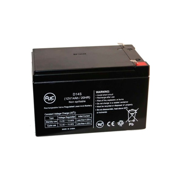 Battery Clerk UPS Battery, UPS, 6V DC, 12 Ah, Cabling, F1 Terminal - EATON-PATRIOT SP1 600