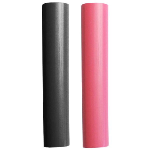 Pacer Group Pacer Battery Cable Heat Shrink Tubing - 1in x 3in - Black/Red 2-Pieces Combo Pack - BEHS1-3BKRD