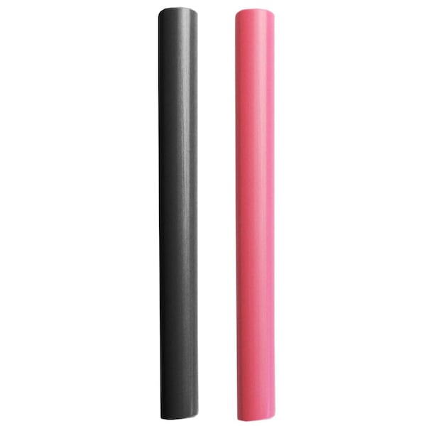 Pacer Group Pacer Battery Cable Heat Shrink Tubing - 3/8in x 3in - Black/Red 2-Pieces Combo Pack - BEHS3/8-3BKRD
