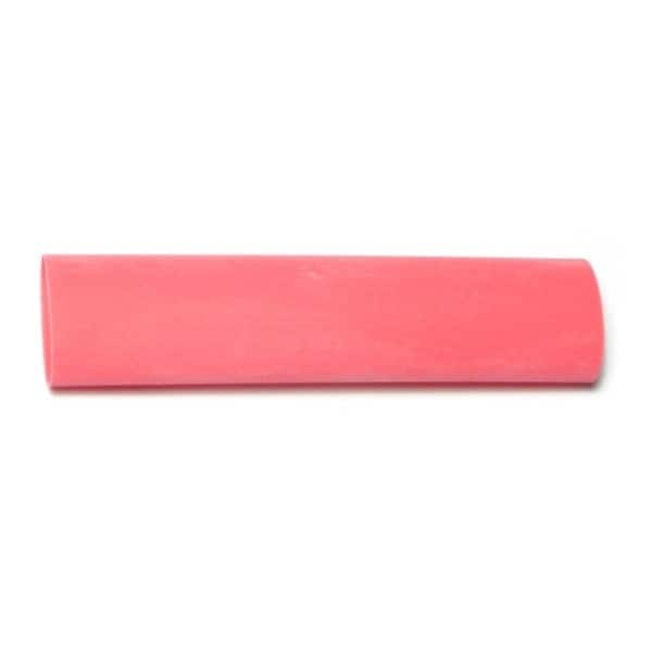 Midwest Fastener 1/2" x 3" Red Heat Shrink Tubing 5PK - 73087