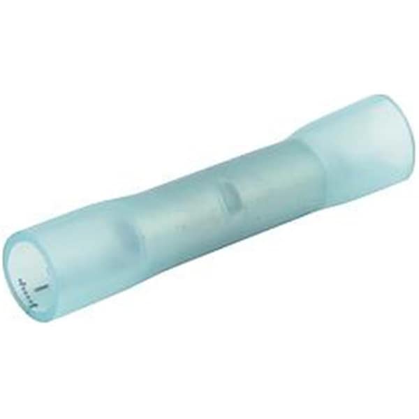 Allstar 16-14 Gauge Heat Shrink Butt Connector; Blue, 10PK - ALL76070