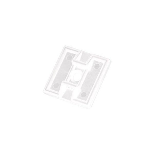 Del City Div Of Actuant Del City 9800 Adhesive Mtg Base- 2-way- 1" sq- Natural, 100 Pieces - 9800**