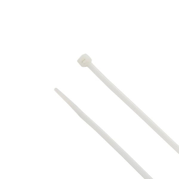 South Main Hardware 8-in   75-lb, Natural, 100 Standard Nylon Tie - 220140