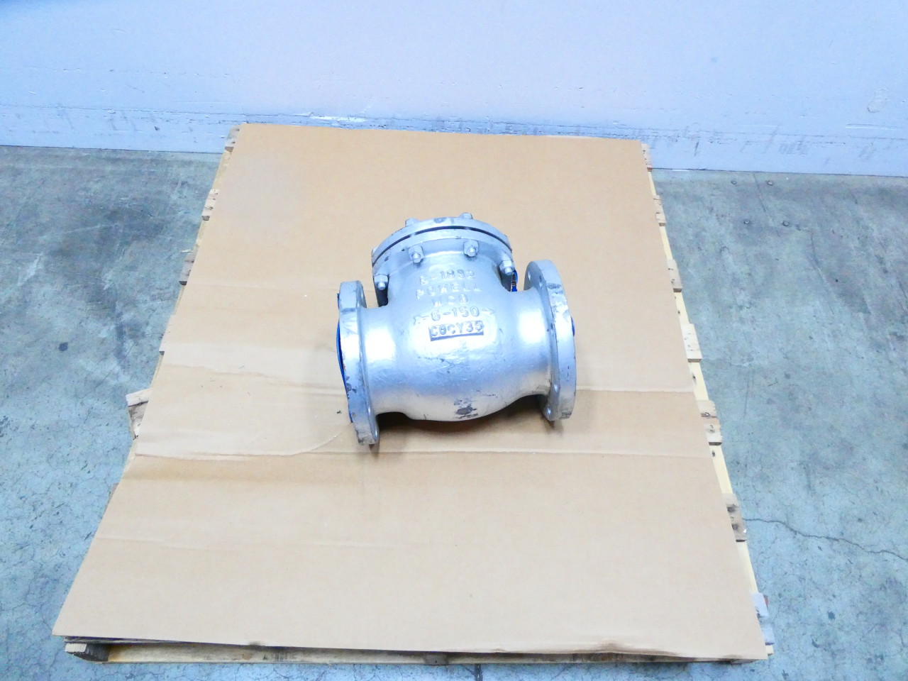 POWELL 1561FC8GXXX 150 STEEL FLANGED 6IN CHECK VALVE MRO INDUSTRIAL