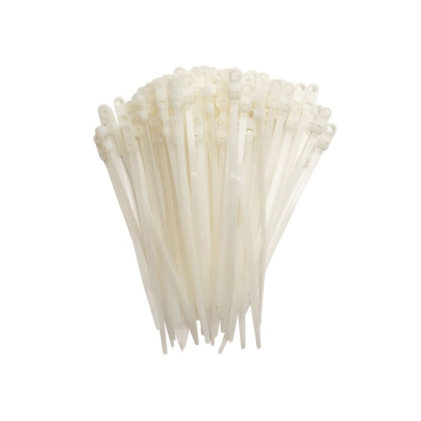 South Main Hardware 6.3-in  Screw Mount 50-lb, Natural, 100 Speciality Tie - 222004