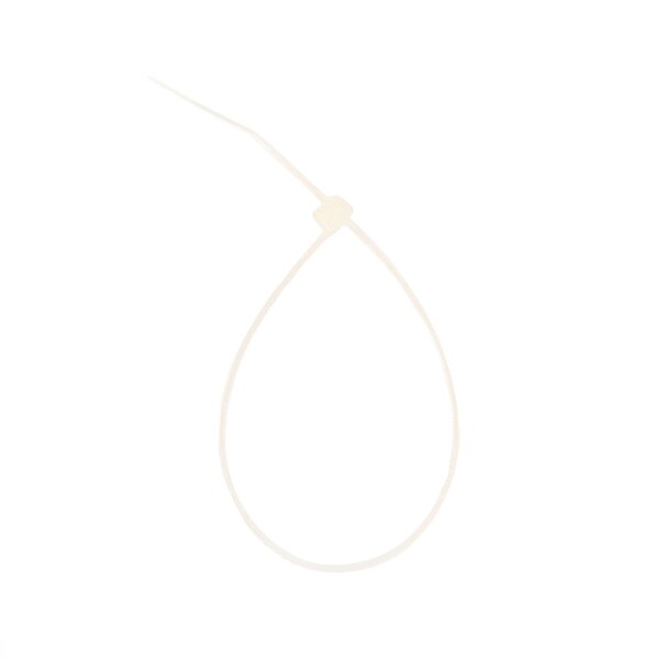 South Main Hardware 8-in 40-lb, Natural, 500 Nylon Tie - 200103