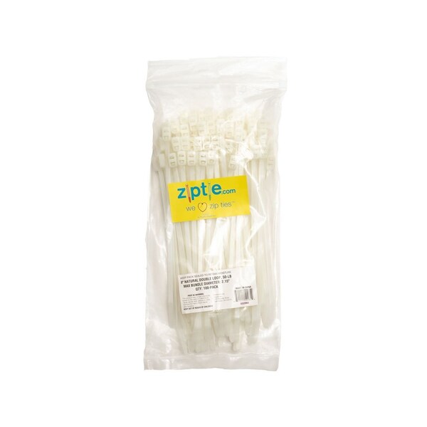 South Main Hardware 8-in  Double Loop 50-lb, Natural, 100 Speciality Tie - 222062