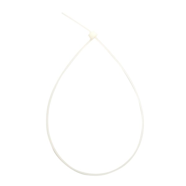 South Main Hardware 14-in   75-lb, Natural, 100 Standard Nylon Tie - 220191
