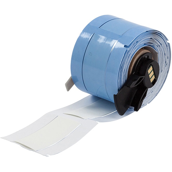 Brady Sleeve, 2 in W, 27/32 in H, Die-cut - M6-500-2-342-WT-R