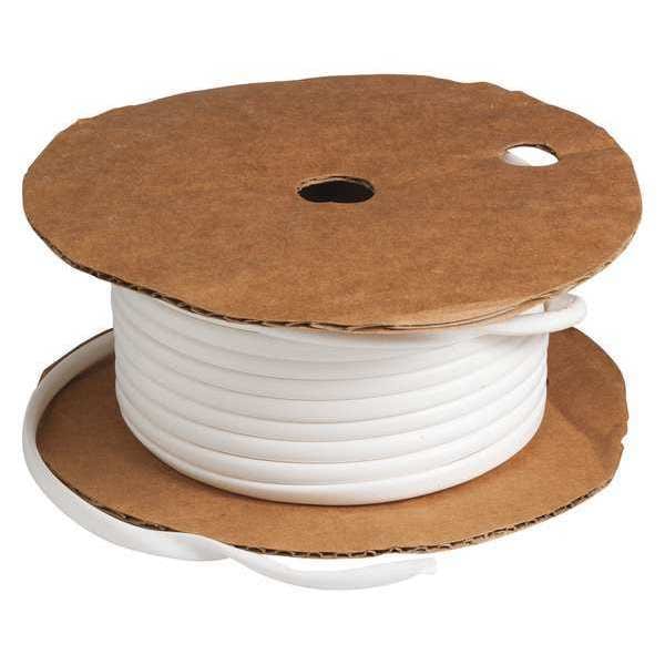 Brady Hot Stamper Shrink Tubing, 100 ft. L, Wht - PVC-4