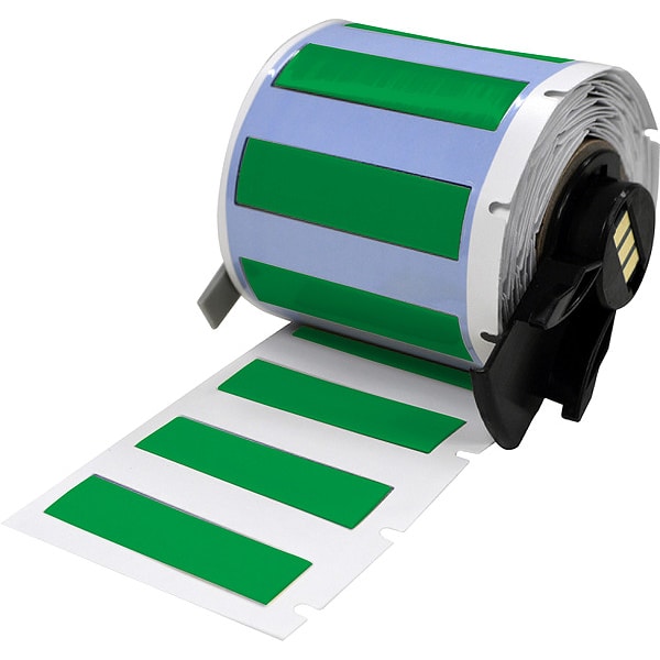 Brady Sleeve, Polyolefin, Green, 1 3/4" W - M6-250-175-342-GR