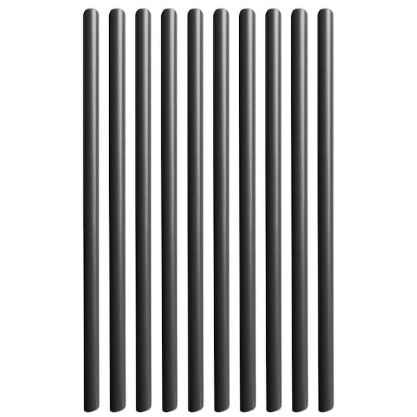 Pacer Group Pacer Battery Cable Heat Shrink Tubing - 1/8in x 12in - Black 10-Pieces - BEHS1/8-12BK-10