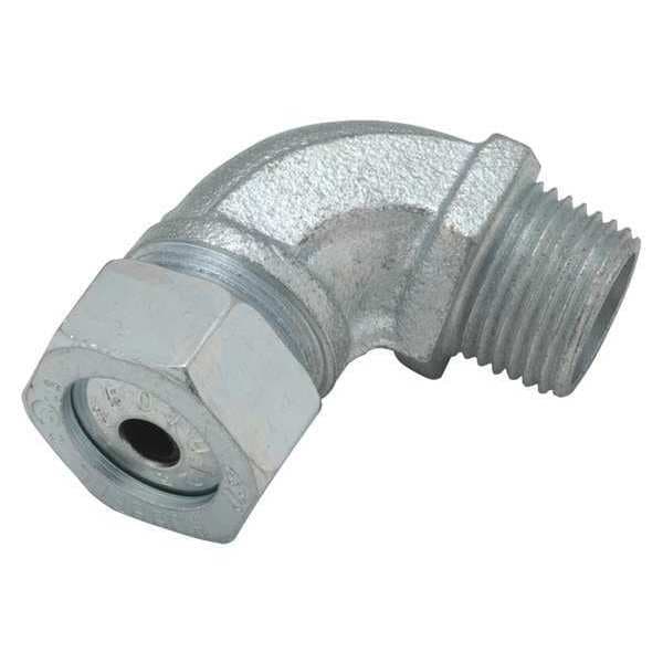 Raco Cord Connector, Silver, 3-1/4" L, Iron - 3795-3
