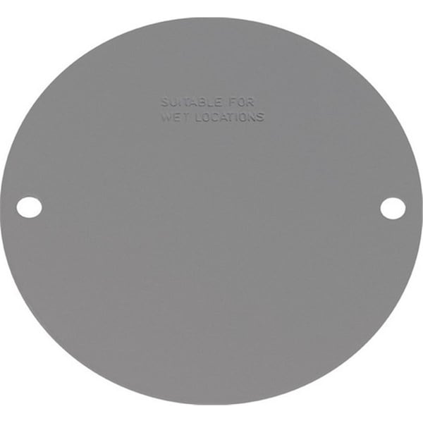 Totalturf Electrical Box Cover, Round, Blank Cover - TO151248