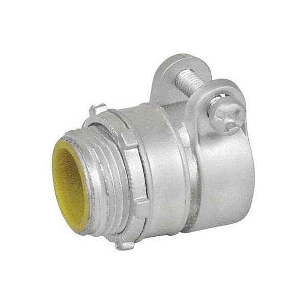 Southwire Straight Squeeze Connector W/ Insulated Throat, 3/8 - SQZ-38I
