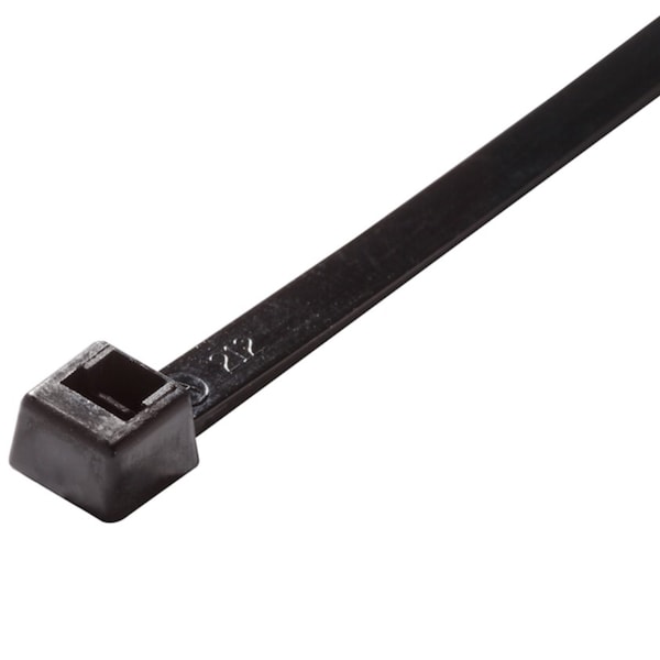 Advance Cable Ties 4 18lb UV Black Cable Tie 100/BG - AL-04-18-0-C