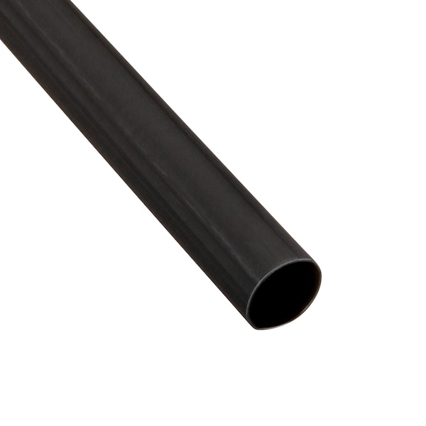 3M Shrink Tubing, 0.8in ID, Black, 4ft, PK5 - ITCSN-0800-48"-BLACK-5 PCS