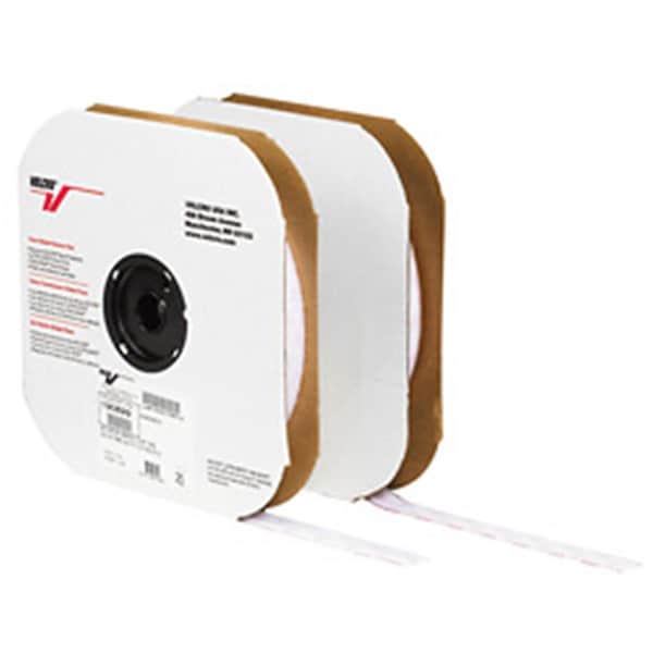 Swivel 1 in. x 75 foot- Loop- White Cloth Tie Tape- Individual Strips - SW3352666