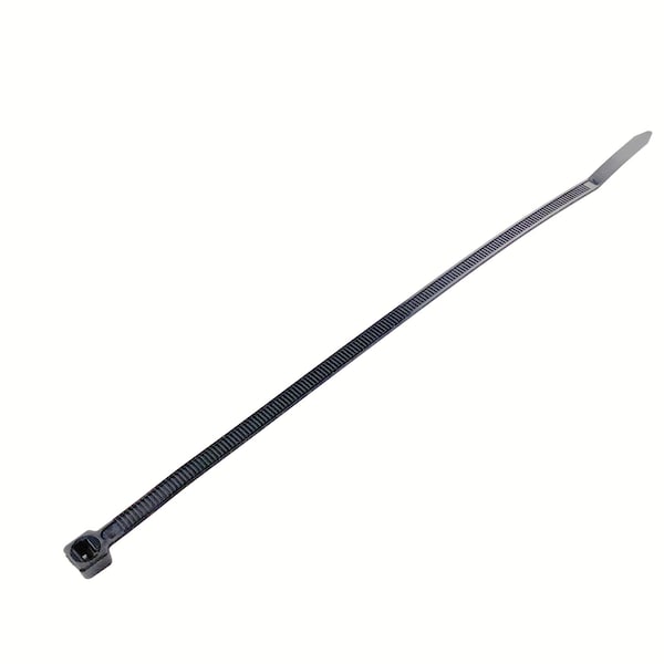 Phillips Cable Tie, Std, 7.5 In. Lng, Black, 2 In. Max Bundle Dia, 50 Lb Tensile Strength - 8-43084