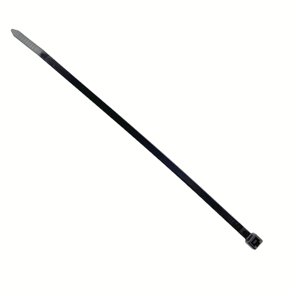 Phillips Cable Tie, Std, 7.5 In. Lng, Black, 2 In. Max Bundle Dia, 50 Lb Tensile Strength - 8-43084