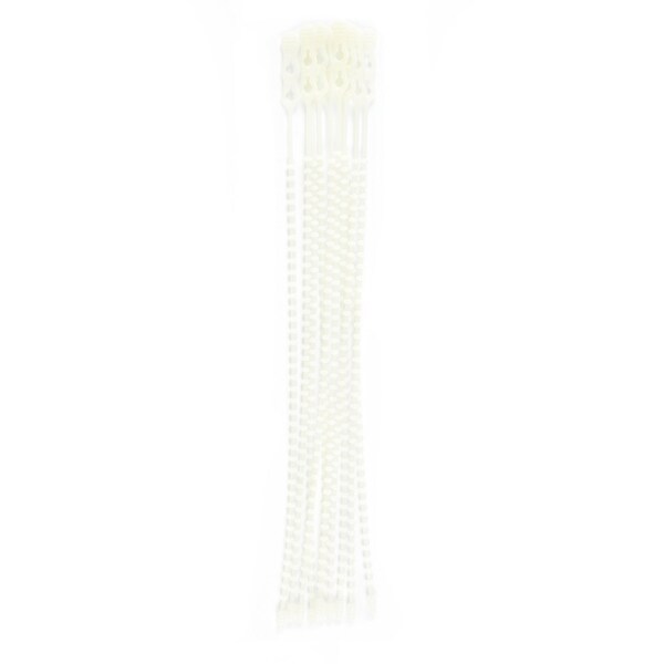 South Main Hardware 18-in  Double Loop Beaded 120-lb, Natural, 10 Speciality Tie - 222078