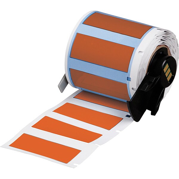Brady Sleeve, Polyolefin, Orange, 1 3/4" W - M6-375-175-342-OR