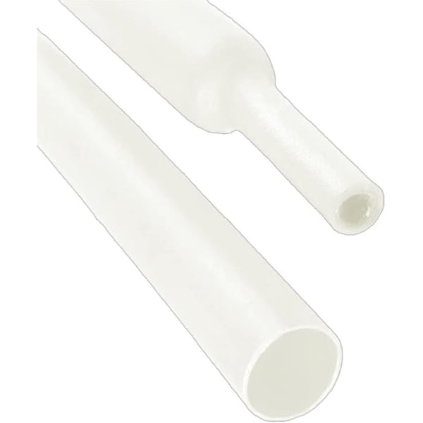 Kable Kontrol 3:1 Heat Shrink Tubing, Dual Wall Adhesive Lined Polyolefin, 1'' Inside Dia, 4' Long Stick, CLEAR - HS382-CL