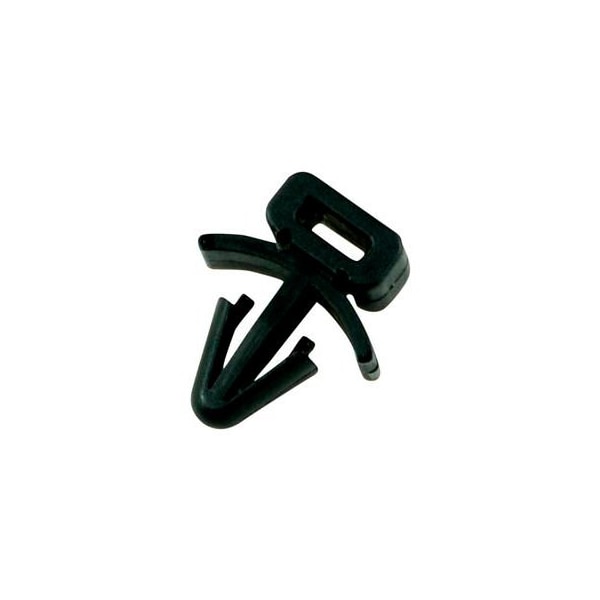 Del City Div Of Actuant Push-mount Bases- Black- 5/16" x 9/16", 100 Pieces - 9812