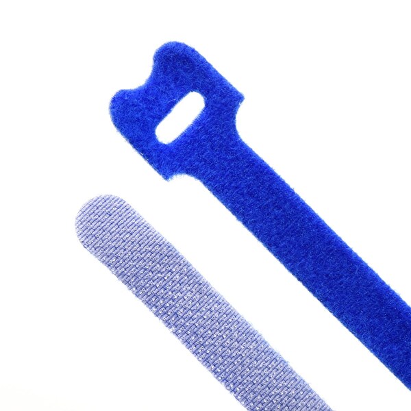 South Main Hardware 5-in  Hook and Loop -lb, Blue, 10 Speciality Tie - 222157