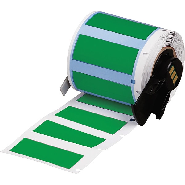 Brady Sleeve, Polyolefin, Green, 1 3/4" W - M6-375-175-342-GR