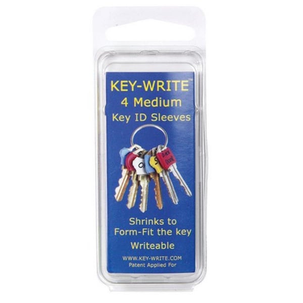 Key-Write 040101 Medium Heat Shrink Key ID Sleeves - KE11349