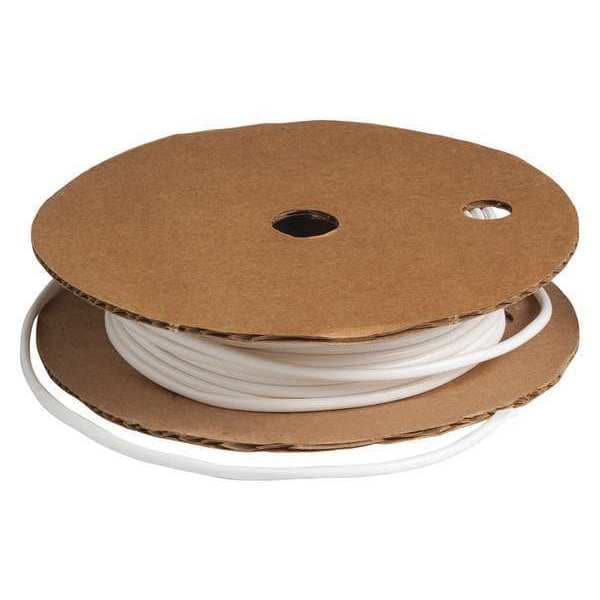 Brady Hot Stamper Shrink Tubing, 100 ft. L, Wht - PVC-8